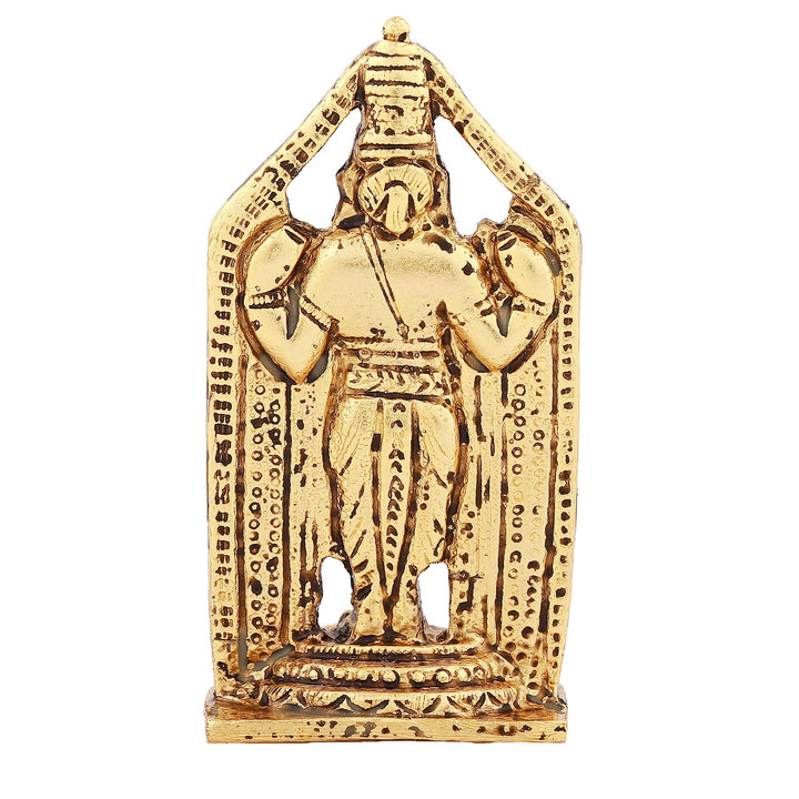Estele Gold Plated Divine Balaji Idol