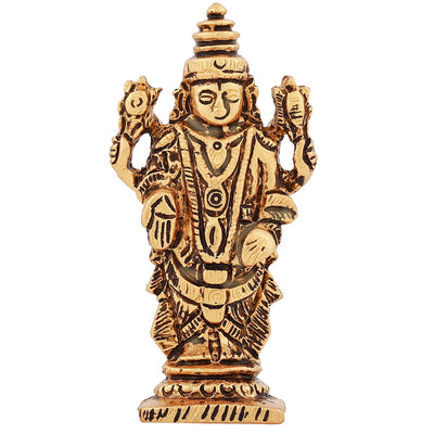 Estele Gold Plated Divine Balaji Idol