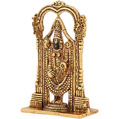 Estele Gold Plated Spiritual Tirupathi Balaji Idol