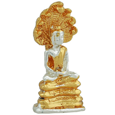 Estele Gold Plated Decorative Lord Buddha Idol