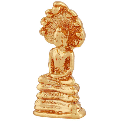 Estele Gold Plated Decorative Lord Buddha Idol