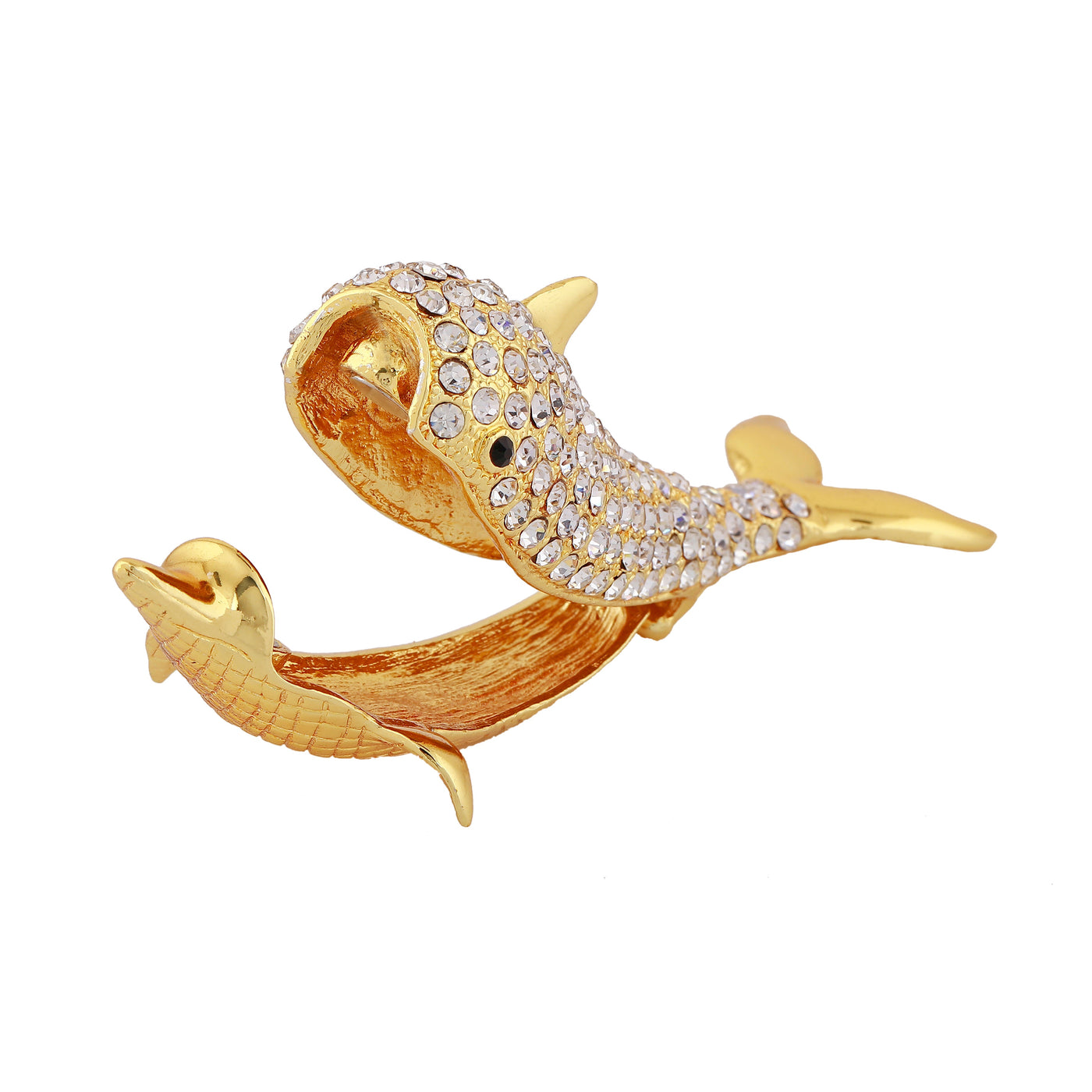 Estele Gold Plated Dolphine Idol