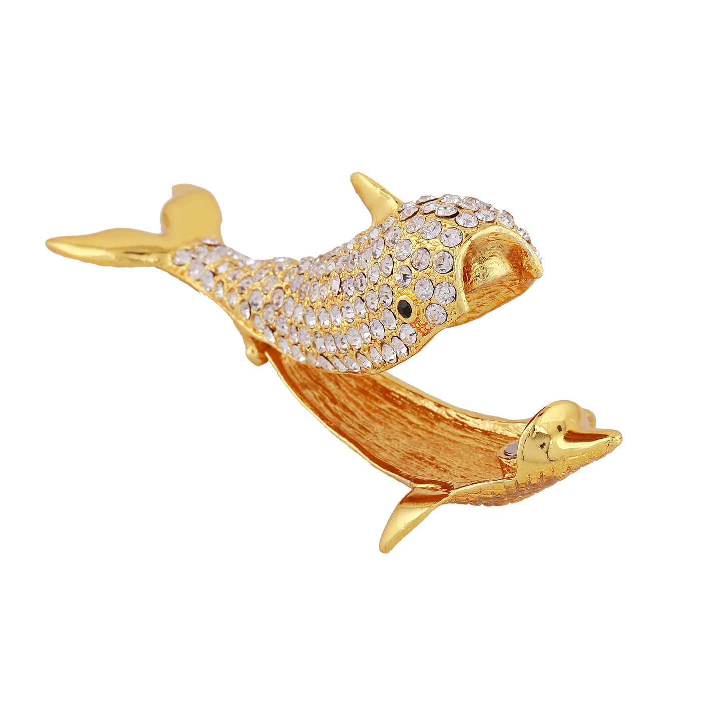 Estele Gold Plated Dolphine Idol