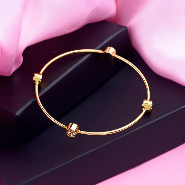 Estele White Austrian Crystal Stone Bracelet for women