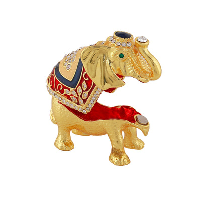 Estele Gold Plated Elephant Idol