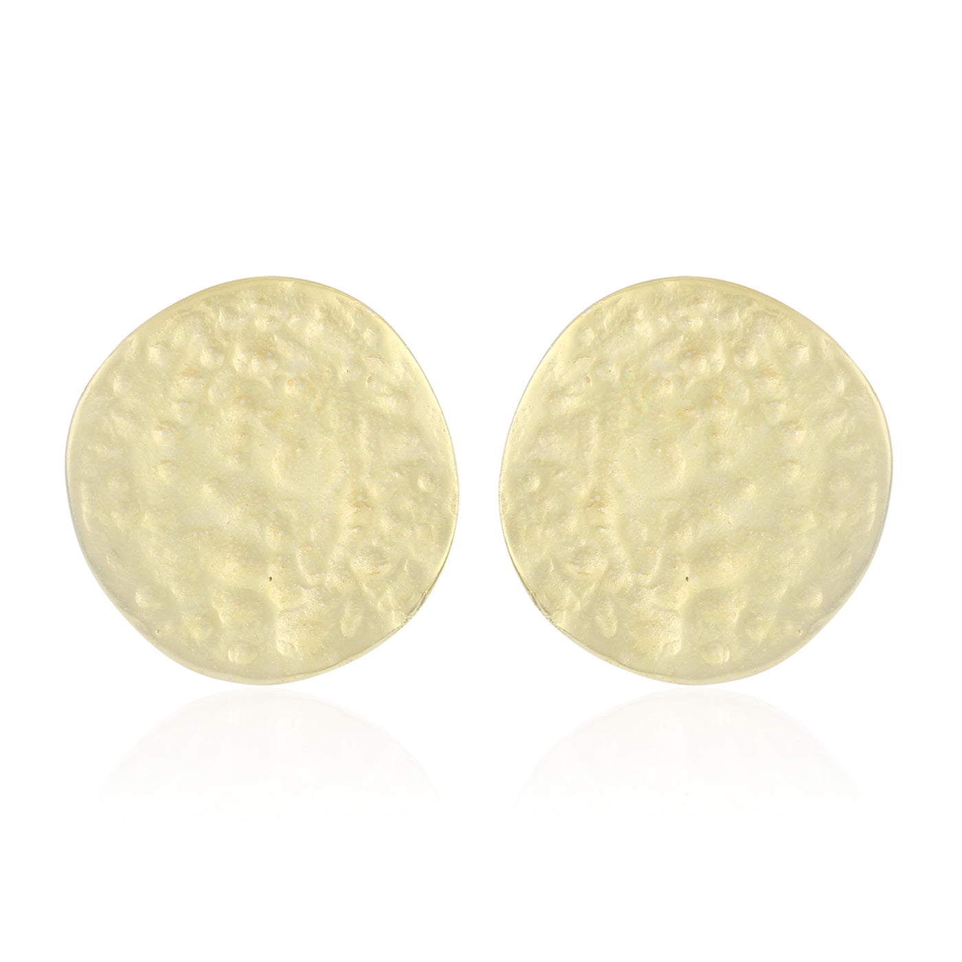 Gold Textured Studs Combo