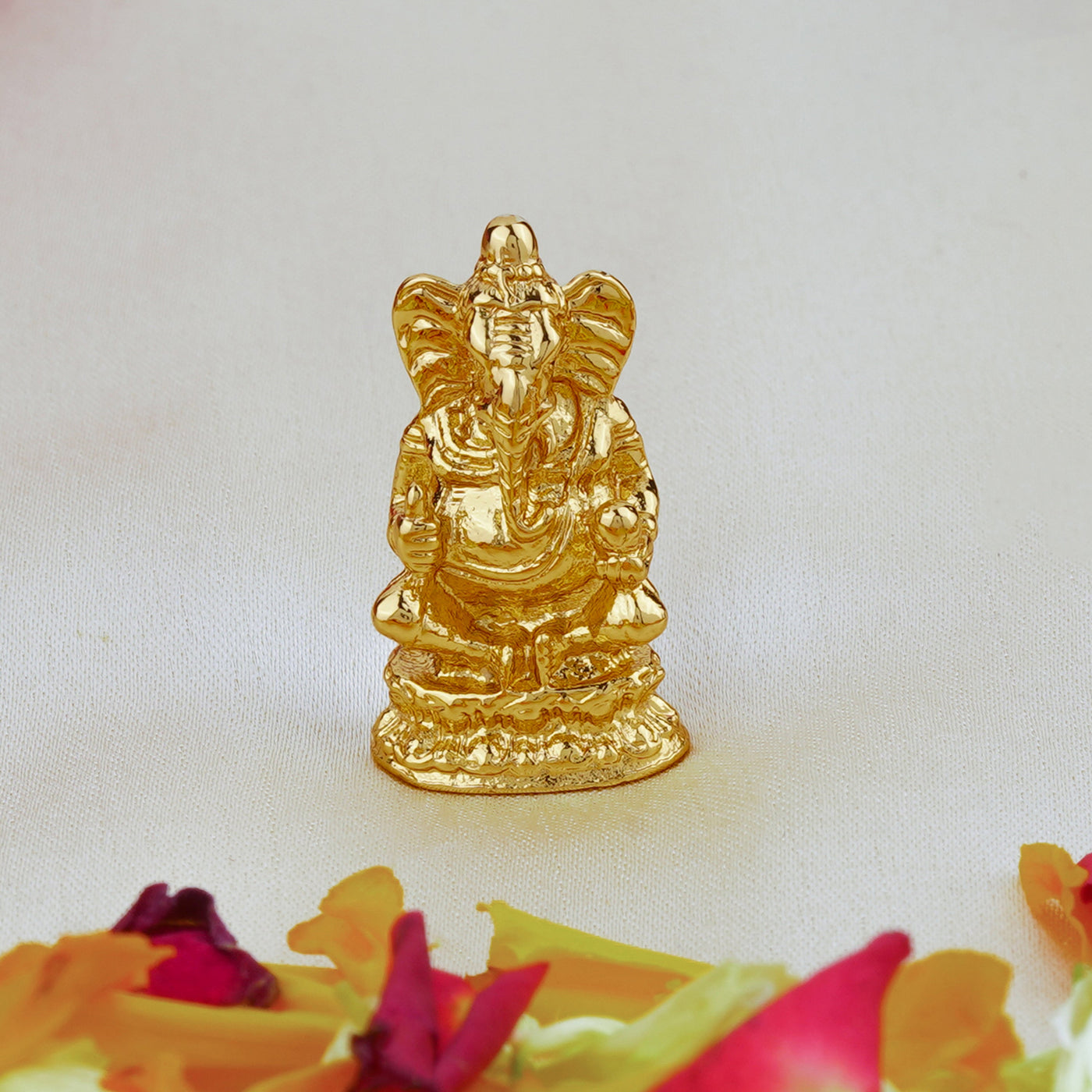 Estele Gold Plated Lord Ganesha Idol