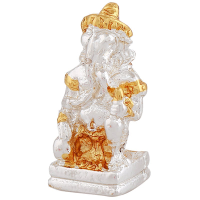 Estele Gold & Rhodium Plated Divine Ganesh Idol