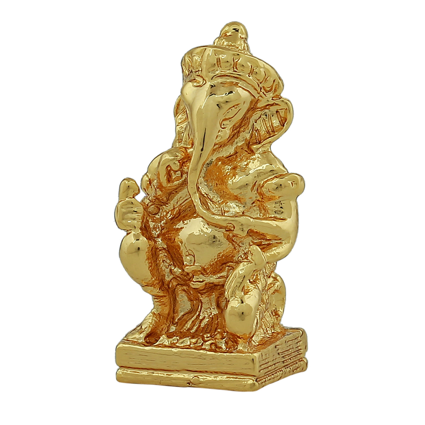 Estele Gold Plated Divine Ganesh Idol