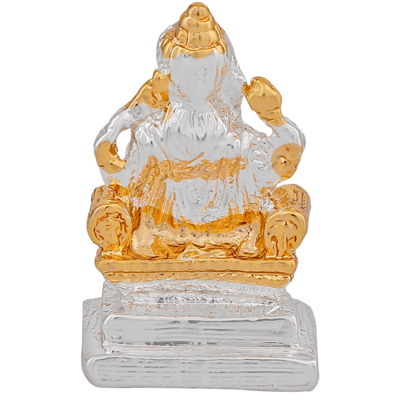 Estele Gold & Rhodium Plated Divine Ganesh Idol