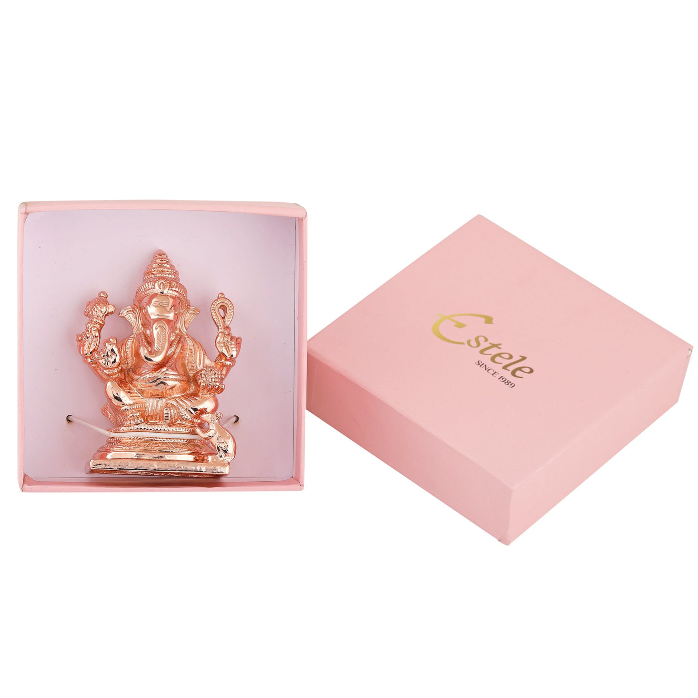Estele Gold Plated Spiritual Ganesh Idol