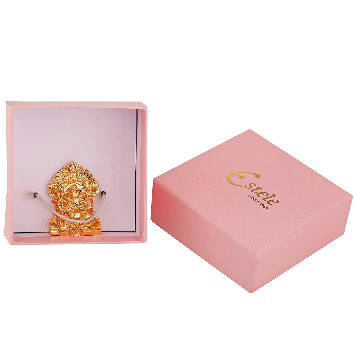 Estele Gold Plated Divine Ganesh Idol