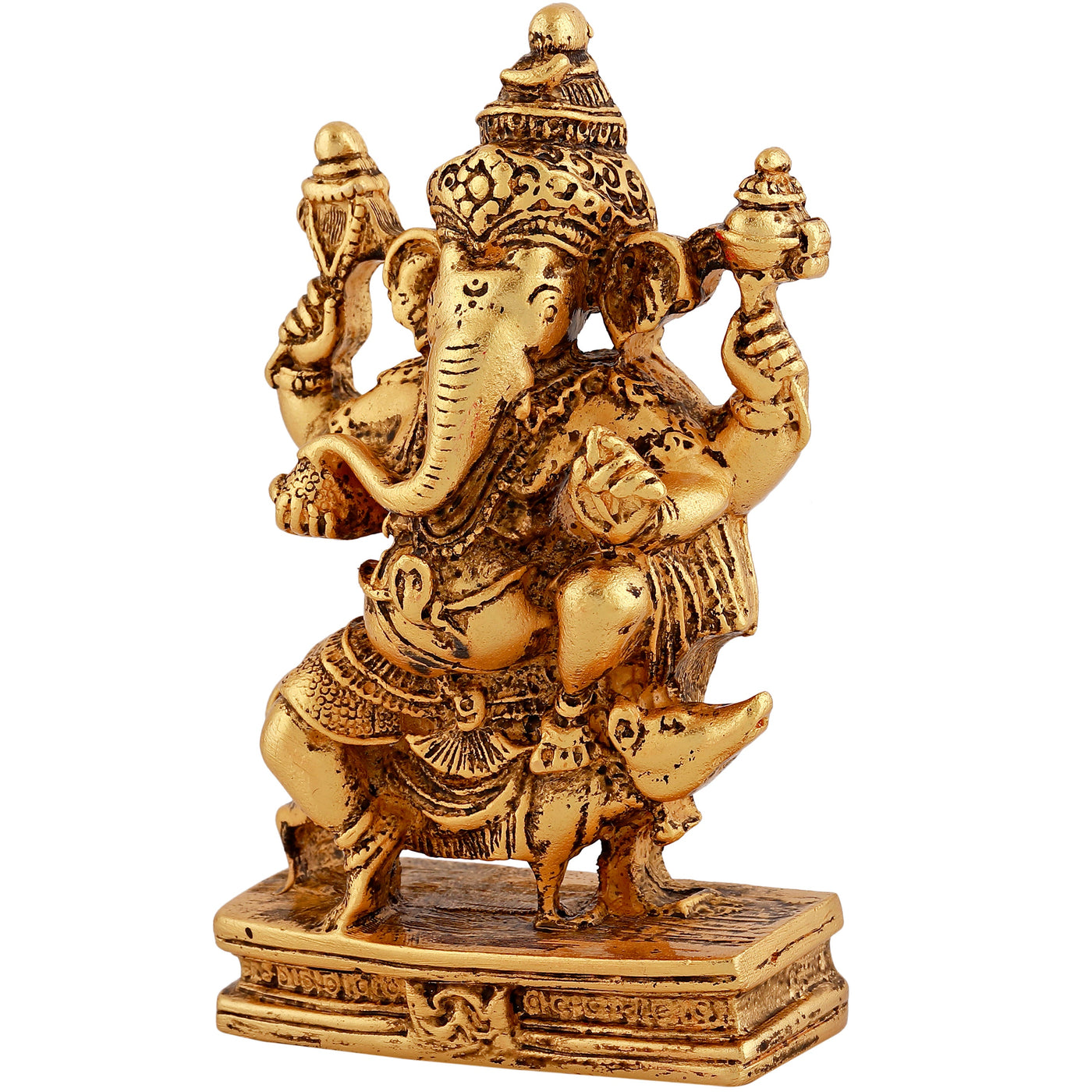 Estele Gold Plated Lord Ganesha Idol