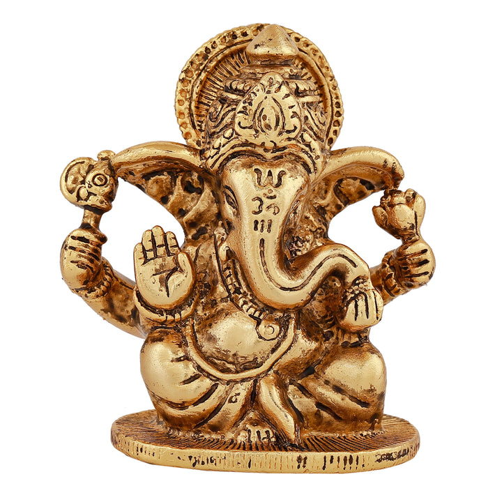 Estele Gold Plated Lord Ganesh Idol