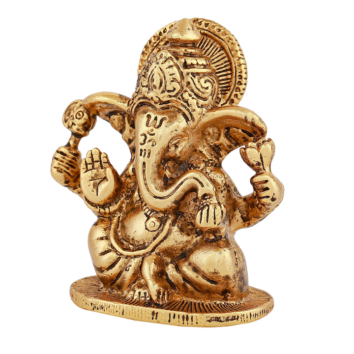 Estele Gold Plated Lord Ganesh Idol