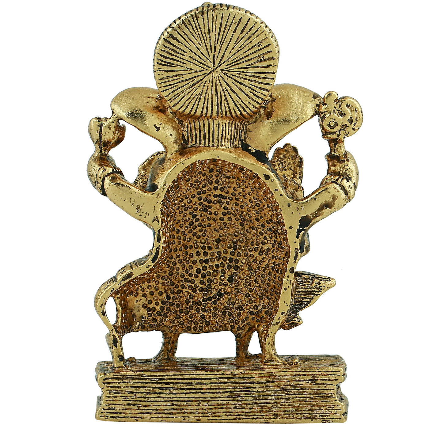 Estele Gold Plated Spiritual Lord Ganesh Idol