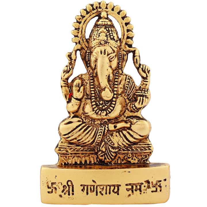 Estele Gold Plated Lord Ganesha Idol