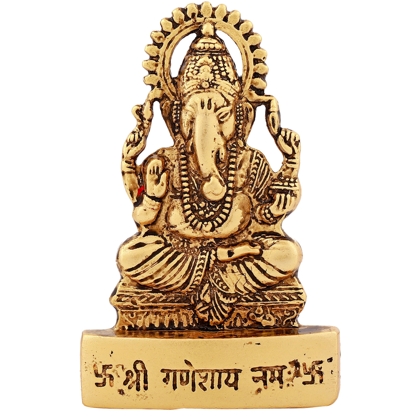 Estele Gold Plated Lord Ganesha Idol