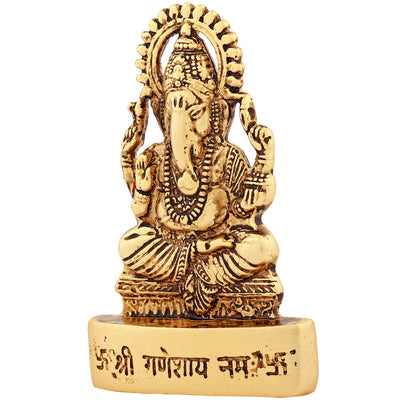 Estele Gold Plated Lord Ganesha Idol