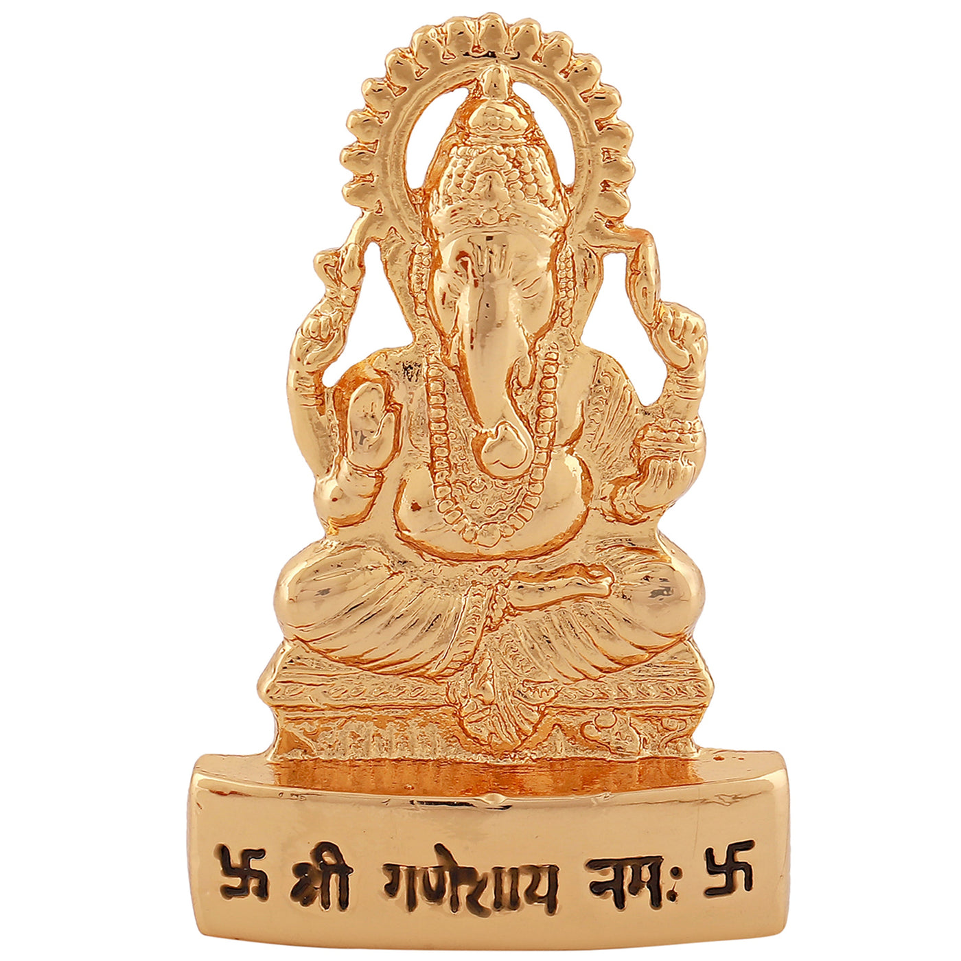 Estele Gold Plated Lord Ganesha Idol