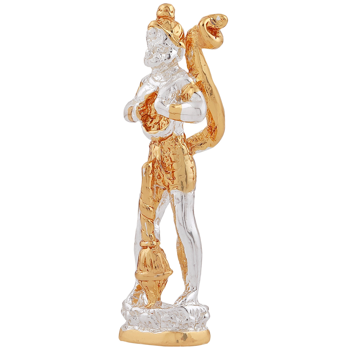 Estele Gold & Rhodium Plated Hanuman Idol