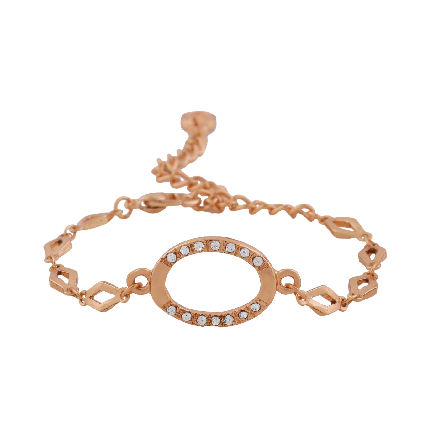 ESTELE Opal Rose Gold Bracelet Using Austrian Crystals