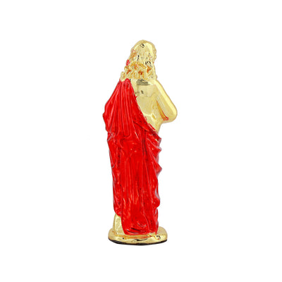 Estele Gold Plated Almighty Jesus Christ Idol with Enamel Color