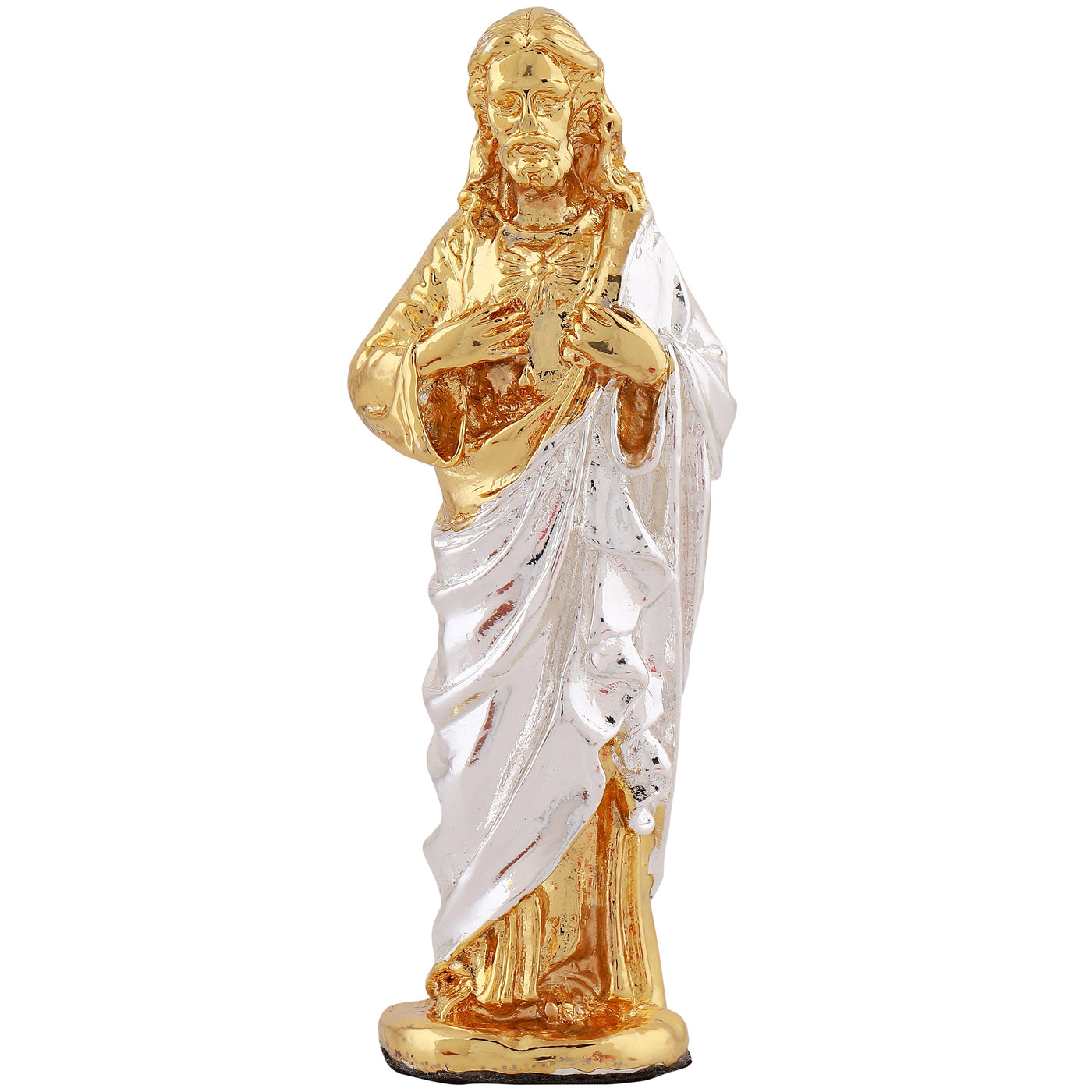 Estele Gold - Rhodium Plated Almighty Jesus Christ Idol