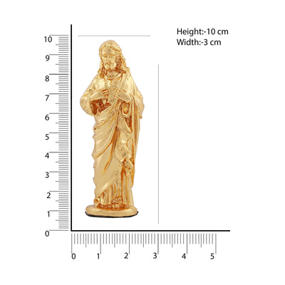 Estele Gold Plated Almighty Jesus Christ Idol