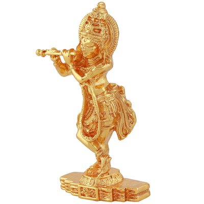 Estele Gold Plated Divine Lord Krishna Idol