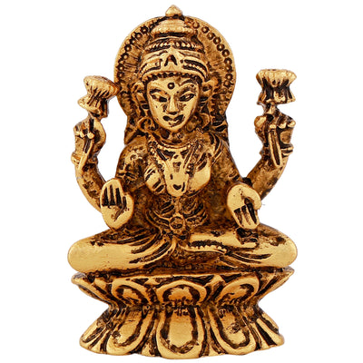Estele Gold Plated Goddess Lakshmi Ji Idol