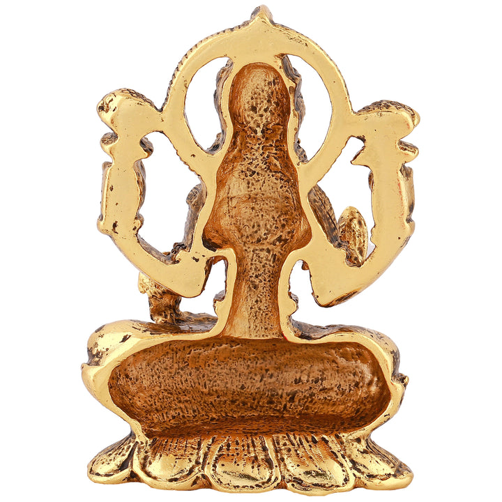 Estele Gold Plated Goddess Lakshmi Devi Idol Statue