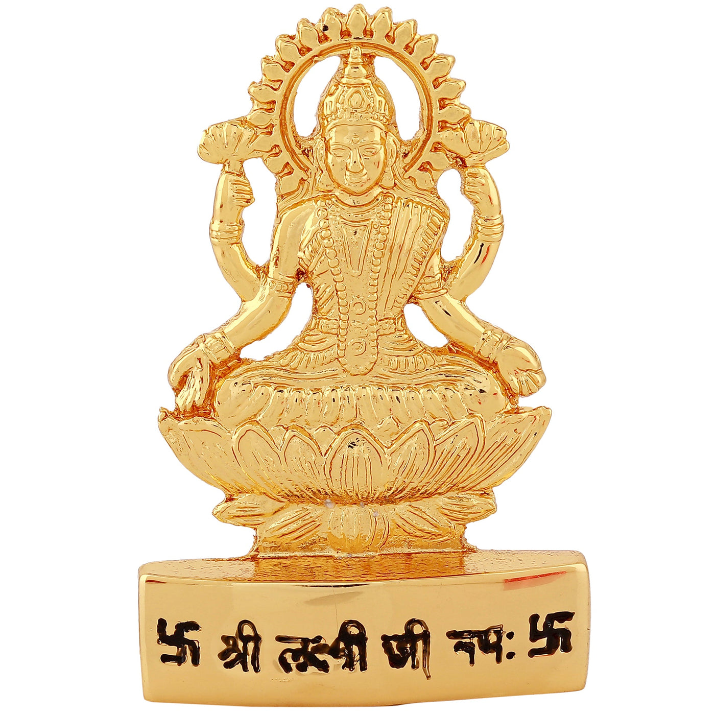 Estele Gold Plated Goddess Lakshmi Ji Idol