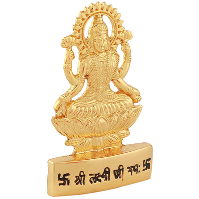 Estele Gold Plated Goddess Lakshmi Ji Idol