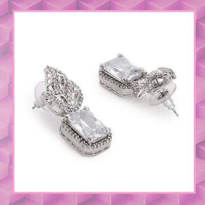 Fancy American Diamond stones Earrings