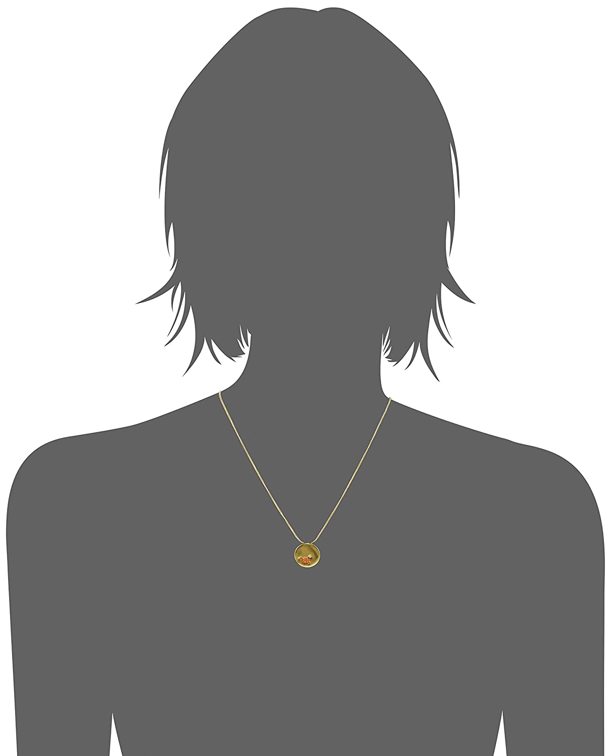 Estele - 24 KT Gold plated Pendant Set  for Women