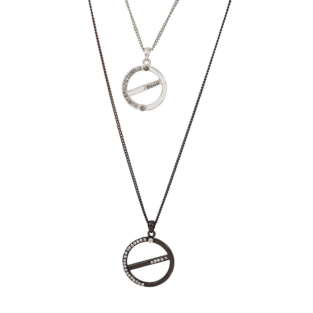 Estele 24 kt Multi Layer Necklace Set for Women & Girls