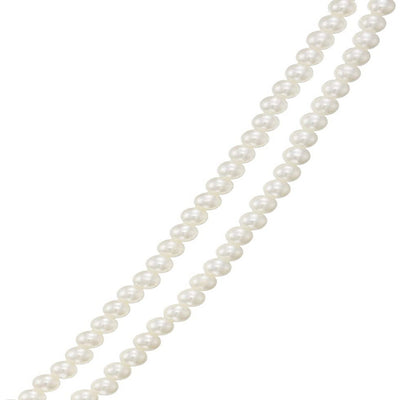 Estele American Diamond Drop Necklace set in Pearls