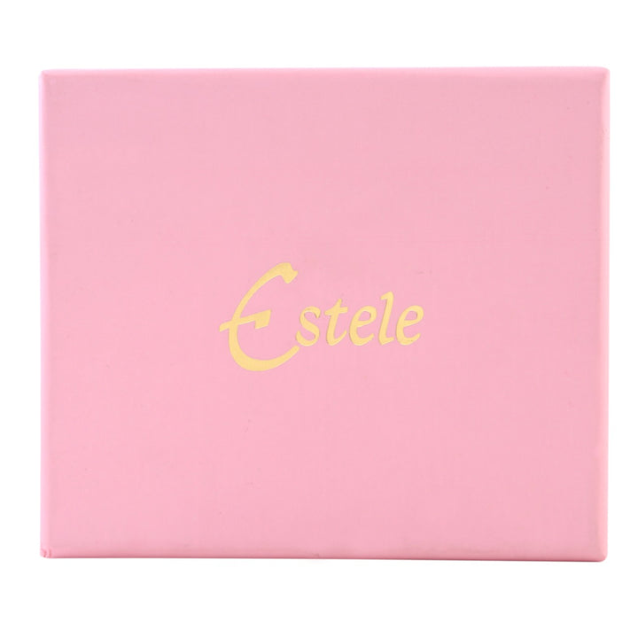 Estele Gold Plated Solitaire Pendant Set For Girls & Women