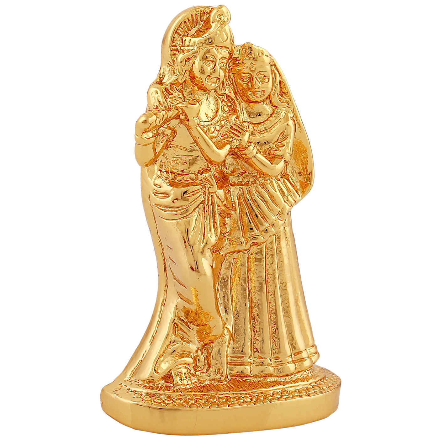 Estele Gold Plated Devotional Shree Radha Krishna Idol