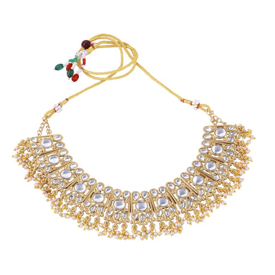 Estele - Fancy and Beautiful Kundan Necklace Set for Women
