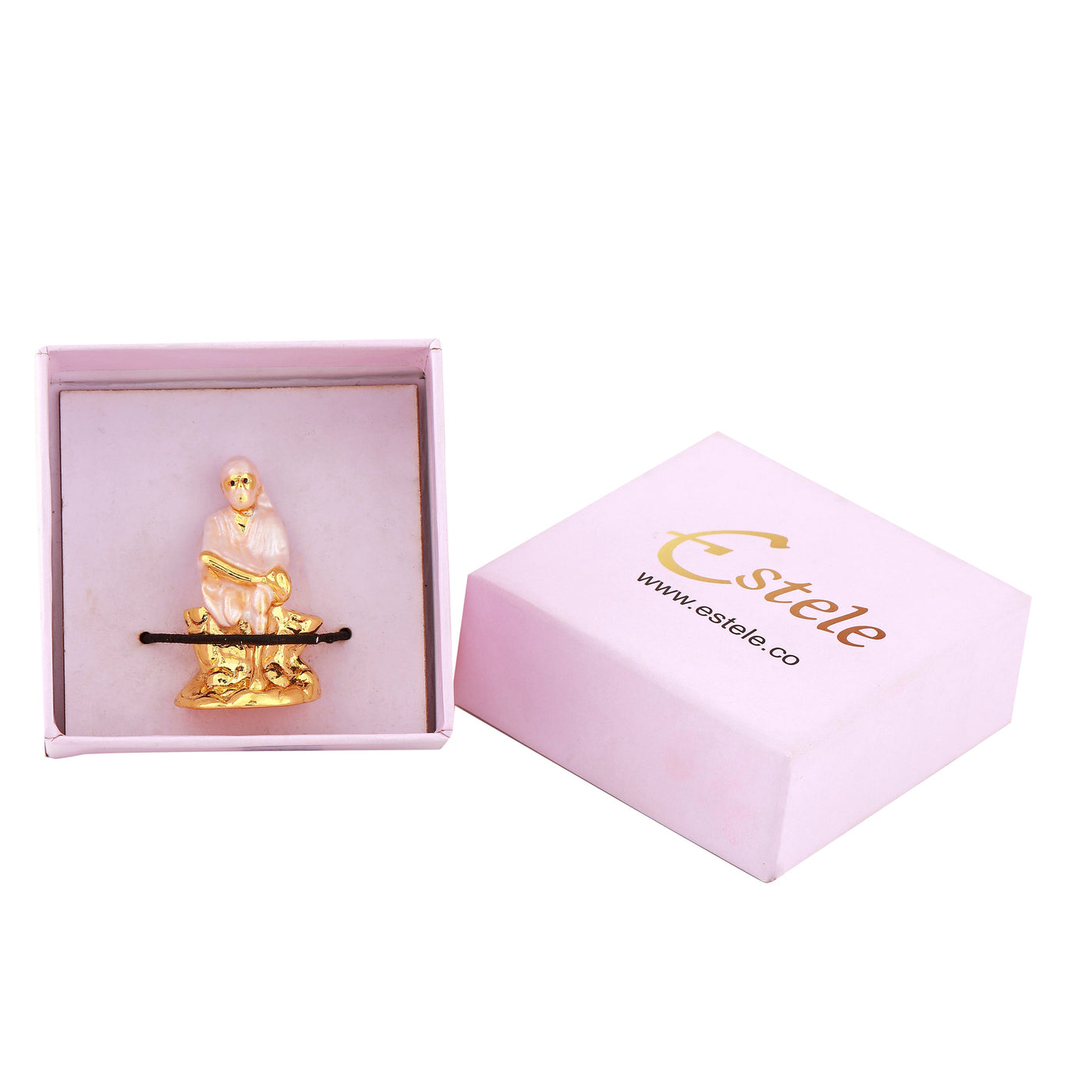 Estele Gold Plated Lord Shirdi Sai Baba Idol