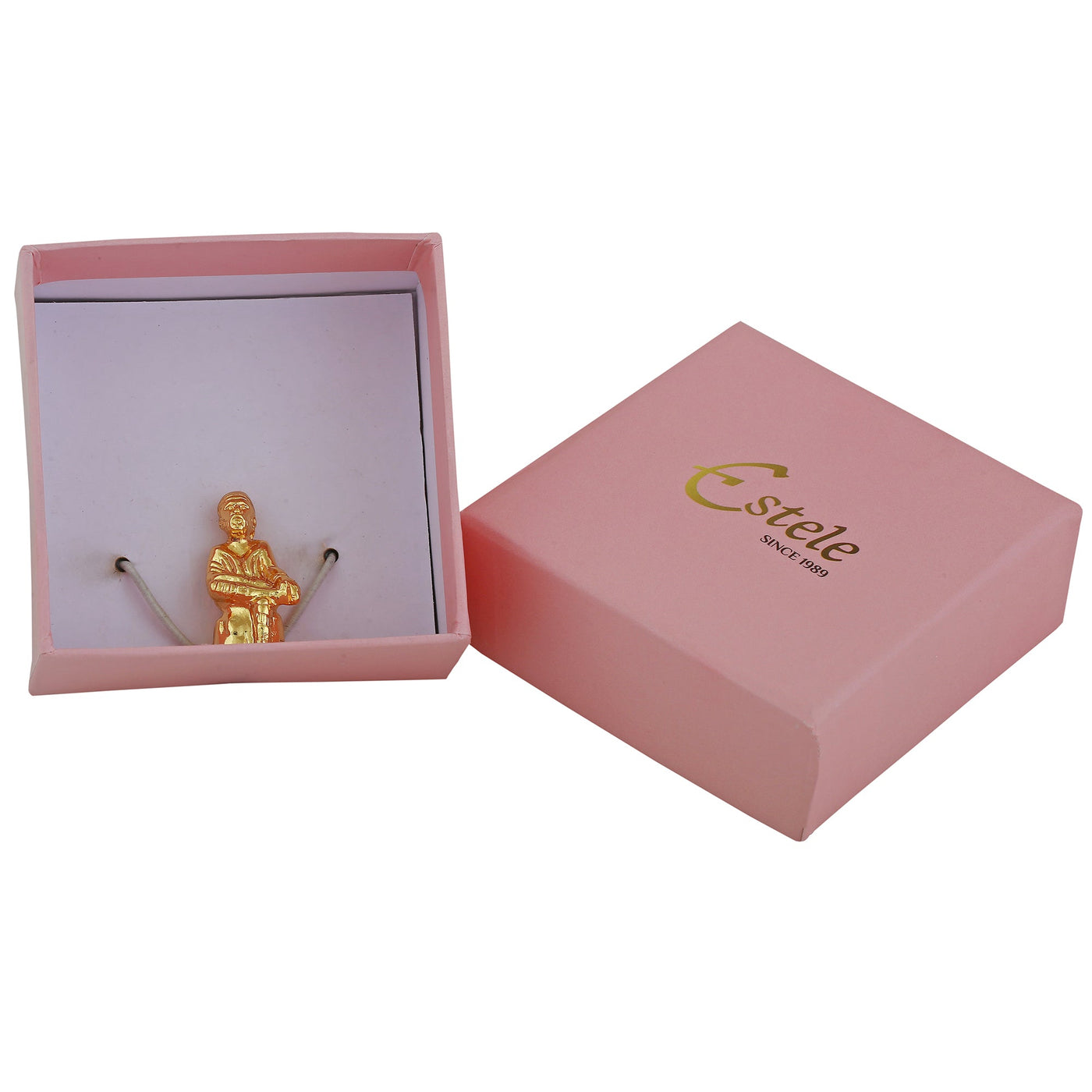 Estele Gold Plated Divine Lord Sai Baba Idol