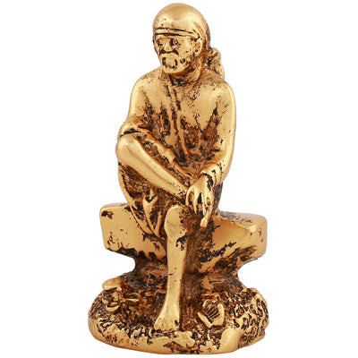 Estele Gold Plated Divine Sai Baba Idol