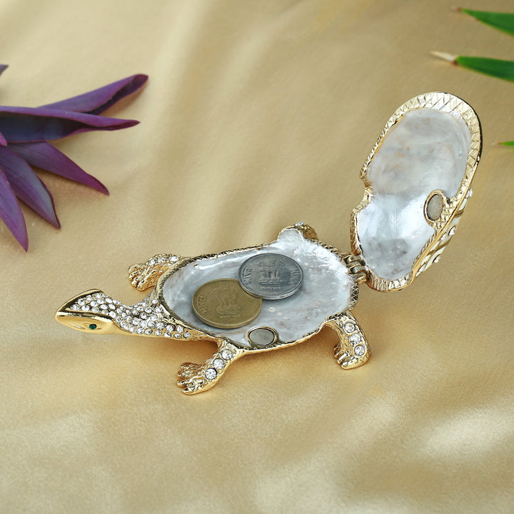 Estele Gold Plated Tortoise Idol