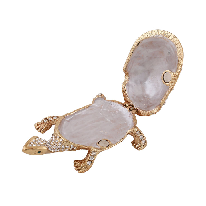 Estele Gold Plated Tortoise Idol