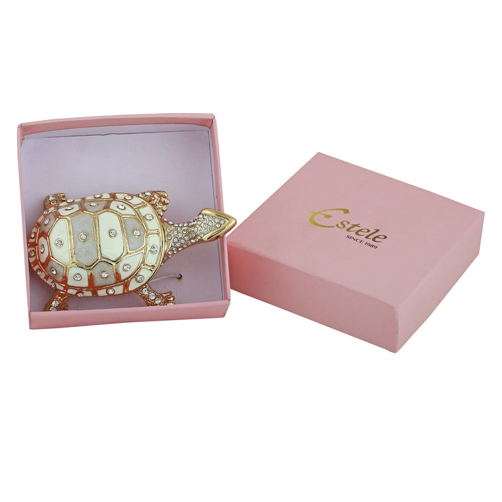 Estele Gold Plated Tortoise Idol