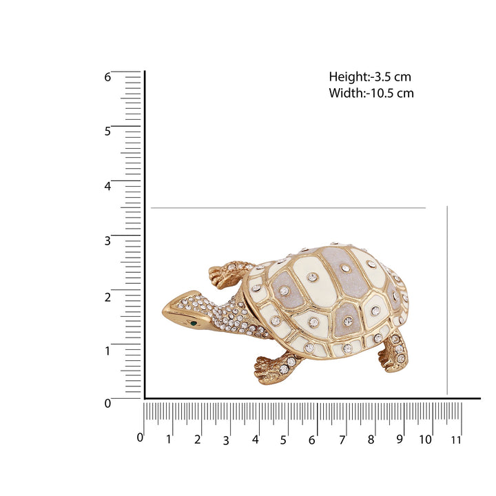 Estele Gold Plated Tortoise Idol