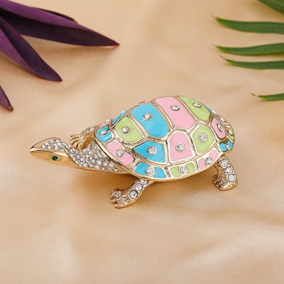 Estele Gold Plated Tortoise Idol