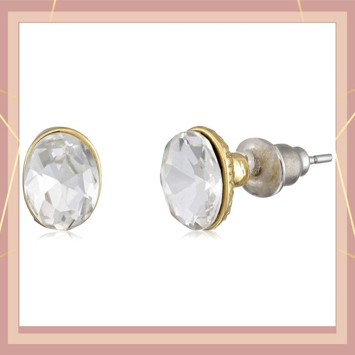 Estele Gold Plated Solitaire Pendant Set For Girls & Women